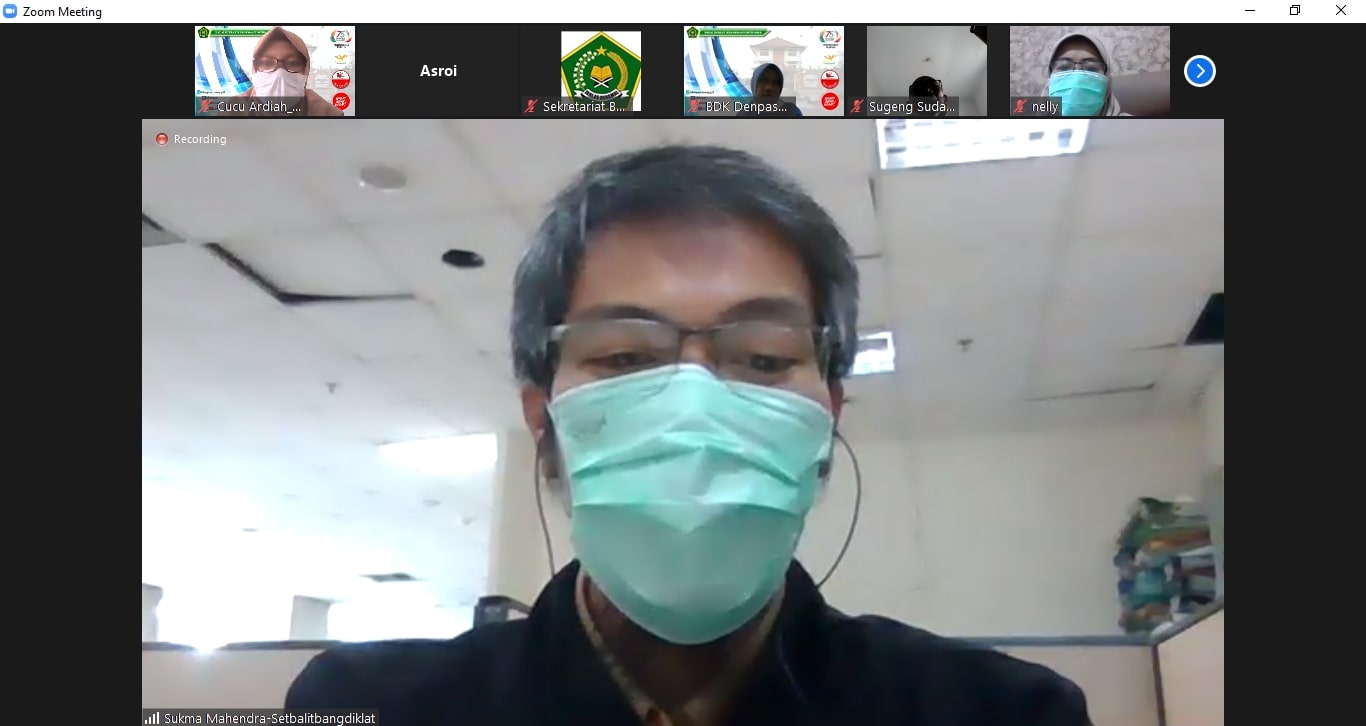 Sosialisasi dan Bimbingan Teknis Pengukuran IP ASN Tahun 2021