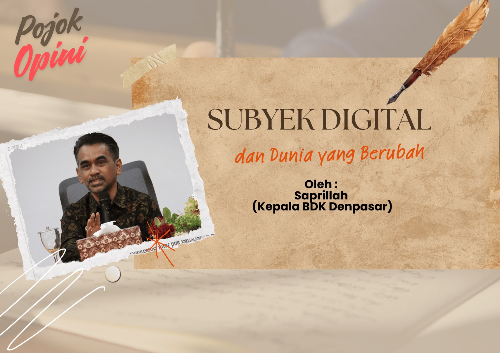 Subyek Digital dan Dunia Yang Berubah.