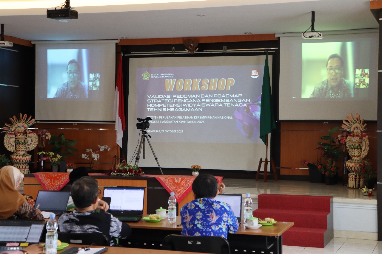 DUKUNG PENGEMBANGAN STANDAR KOMPETENSI WIDYAISWARA TEKNIS KEAGAMAAN, BDK GELAR WORKSHOP VALIDASI PEDOMAN DAN ROADMAP