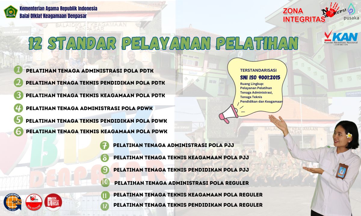 12 STANDAR PELATIHAN 